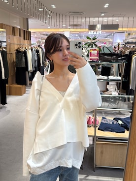 「アイテム（スウェット）」を使った、Chisato Tagamiさん（レディース・163cm・20代）の秋コーディネート