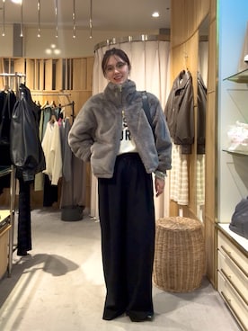 Chisato Tagamiさん（レディース・163cm）の冬コーディネート