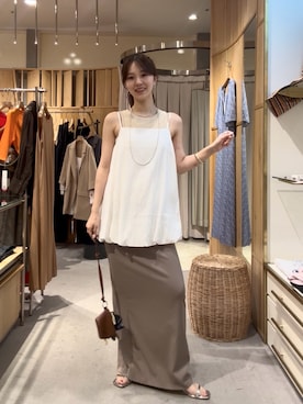 「アイテム（その他小物）」を使った、Chisato Tagamiさん（レディース・163cm・20代）の夏コーディネート