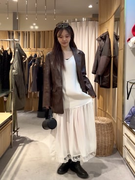 Chisato Tagamiさん(レディース・163cm)の冬コーディネート