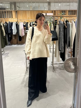 Chisato Tagamiさん（レディース・162cm）の冬コーディネート