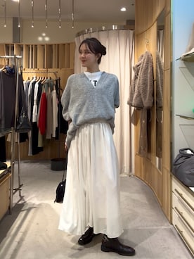 Chisato Tagamiさん（レディース・163cm）の冬コーディネート