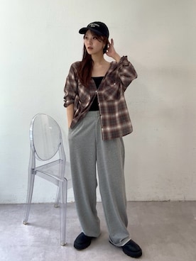 Chisato Tagamiさん（骨格ウェーブ・レディース・163cm・20代）の夏コーディネート