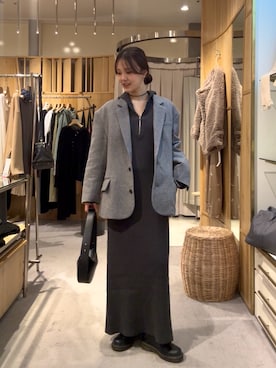 Chisato Tagamiさん（レディース・163cm）の冬コーディネート