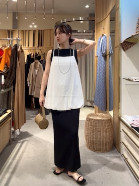 Chisato Tagamiさん（レディース・163cm）の夏コーディネート