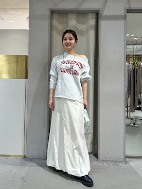 「SHENERY」｜「アイテム（ブーツ）」を使った、Chisato Tagamiさん（レディース・162cm）の冬コーディネート