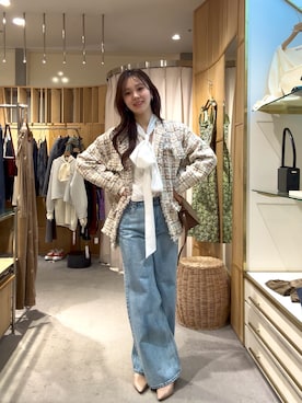 Chisato Tagamiさん（レディース・163cm）の春コーディネート