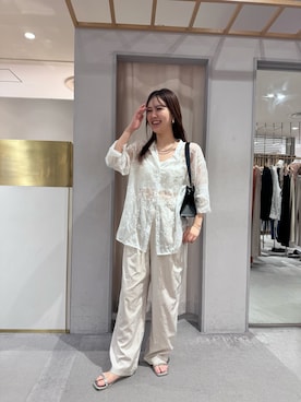Chisato Tagamiさん(レディース・162cm)の夏コーディネート