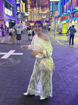 Chisato Tagamiさん(レディース・162cm)の夏コーディネート