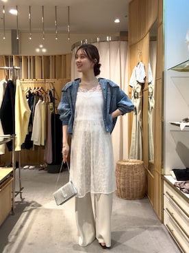 Chisato Tagamiさん（レディース・163cm）の春コーディネート