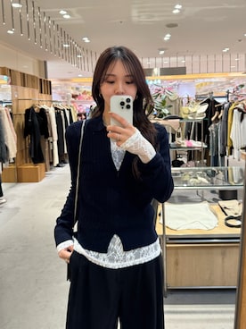 Chisato Tagamiさん（レディース・163cm）の冬コーディネート