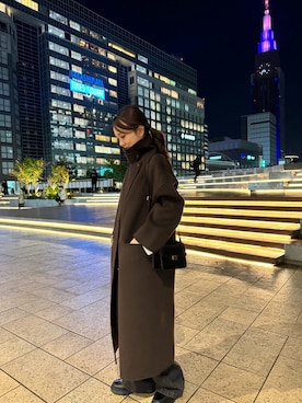 「アイテム（その他アウター）」を使った、Chisato Tagamiさん（レディース・163cm・20代）の秋コーディネート