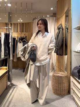 Chisato Tagamiさん（レディース・163cm）の冬コーディネート