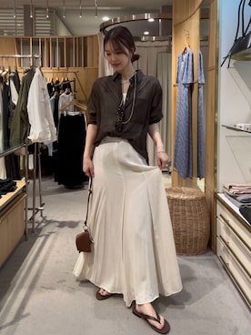 Chisato Tagamiさん（レディース・163cm・20代）の夏コーディネート