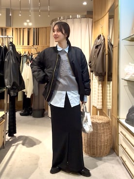 Chisato Tagamiさん（レディース・163cm）の冬コーディネート