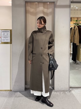 「アイテム（その他アウター）」を使った、Chisato Tagamiさん（レディース・163cm・20代）の秋コーディネート