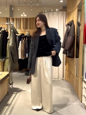 Chisato Tagamiさん（レディース・163cm）の冬コーディネート