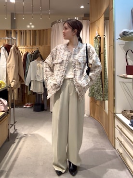 Chisato Tagamiさん（レディース・163cm）の冬コーディネート