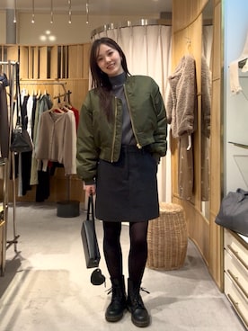 Chisato Tagamiさん（レディース・163cm）の冬コーディネート