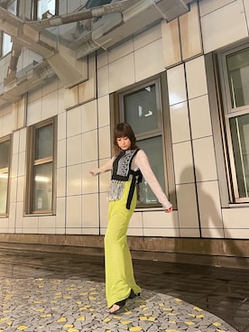 「DIANA」｜「アイテム（パンツ）」を使った、IMALUさん（レディース・150cm）の夏コーディネート