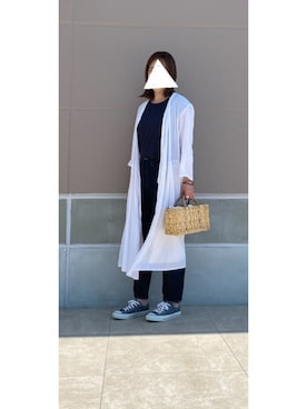 「UNITED ARROWS（ユナイテッドアローズ）のアイテム（タンクトップ）」を使った、koo_naa1.8さん（レディース・164cm）の春コーディネート