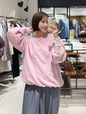 「A part by（アパートバイ）のアイテム（ネックレス）」を使った、maruさん（レディース・157cm）の秋コーディネート