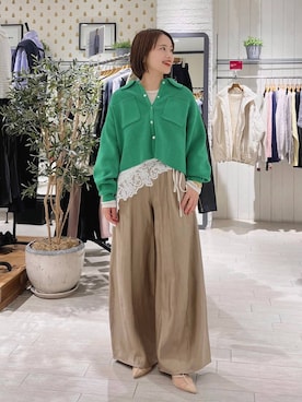 maruさん（レディース・157cm）の冬コーディネート