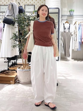 maruさん（レディース・157cm）の夏コーディネート