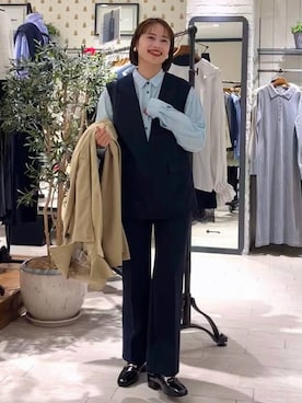 maruさん（レディース・157cm）の冬コーディネート