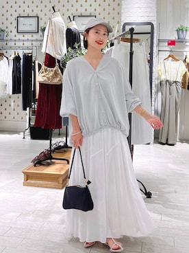 maruさん（レディース・157cm）の夏コーディネート