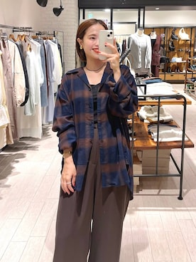 「A part by（アパートバイ）のアイテム」を使った、maruさん（レディース・157cm）の秋コーディネート