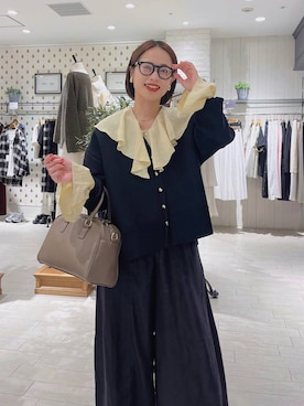 「A part by（アパートバイ）の≪追加4≫【調光・UVカット】カラーが変わる調光アソートサングラス（サングラス）」を使った、maruさん（レディース・157cm）の秋コーディネート