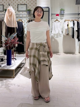 maruさん（レディース・157cm）の夏コーディネート