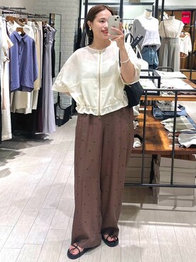 maruさん（レディース・157cm）の夏コーディネート