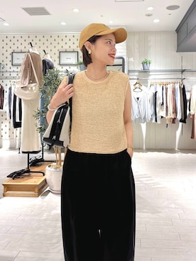 「A part by（アパートバイ）のアイテム」を使った、maruさん（レディース・157cm）の夏コーディネート