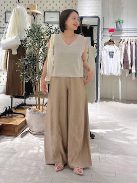 maruさん（レディース・157cm）の夏コーディネート