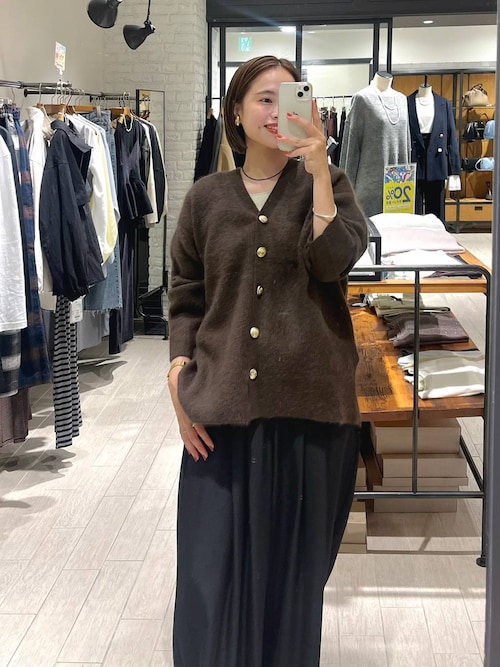 Pom♡専用2ピース ZARA 2025新作 ボーダー パイピングニットトップス - メルカリ