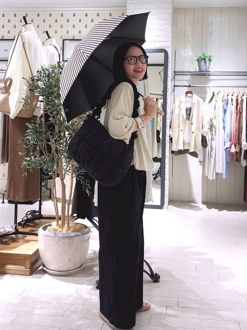 【pirka❄︎Profileを(˘⌣˘ʃ様】ハンドメイドシャーリングバッグ セール】ギャザーシャーリングショルダーバッグ（ショルダー