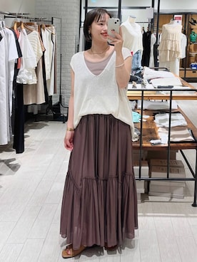 maruさん(レディース・157cm)の夏コーディネート