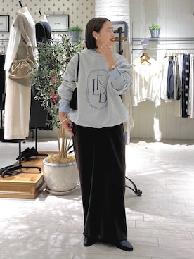 「アイテム（シャツワンピース）」を使った、maruさん（レディース・157cm）の秋コーディネート