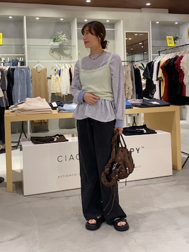 ささきともみさん(レディース・158cm)の秋コーディネート