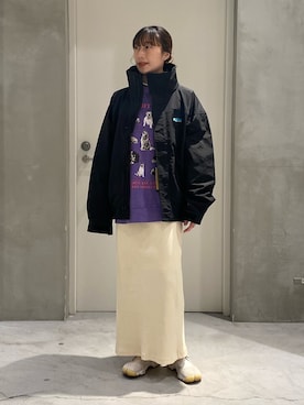 ささきともみさん（レディース・158cm）の冬コーディネート