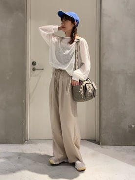 ささきともみさん(レディース・158cm)の春コーディネート
