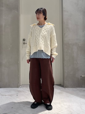 ささきともみさん(レディース・158cm)の冬コーディネート