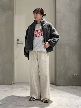 ささきともみさん（レディース・158cm）の冬コーディネート