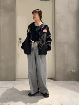 ささきともみさん（レディース・158cm）の冬コーディネート