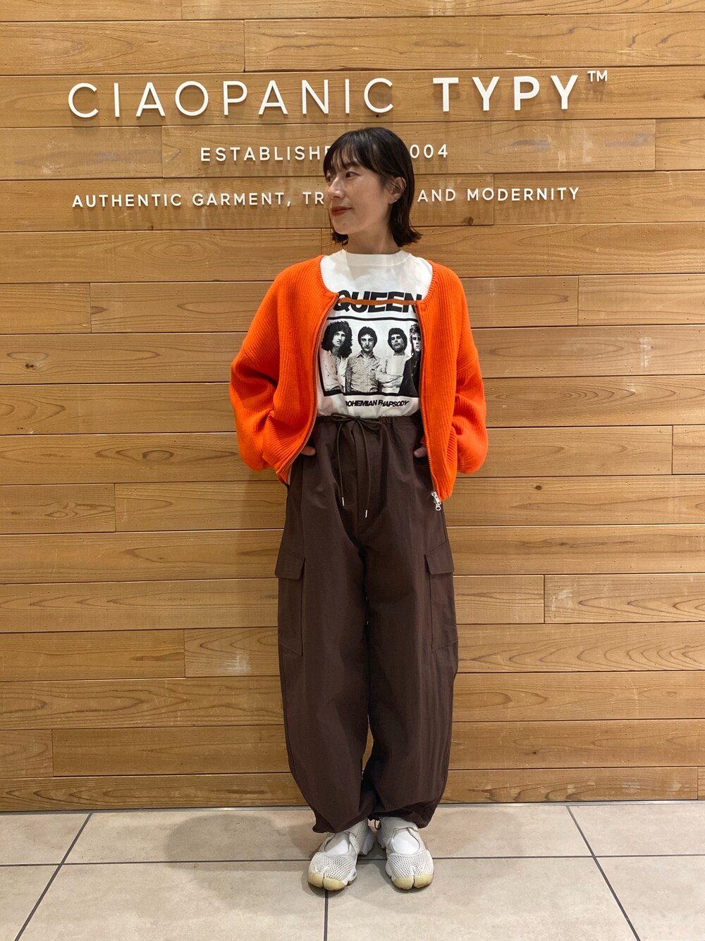 スポンディッシュ2wayZIPカーデ｜チャオパニックティピーの通販｜&mall（アンドモール）三井ショッピングパーク公式通販 CIAOPANIC TYPY スポンディッシュダブルジップニットカーディガン