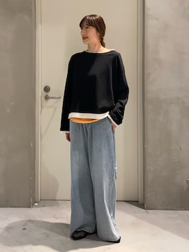ささきともみさん（レディース・158cm）の春コーディネート