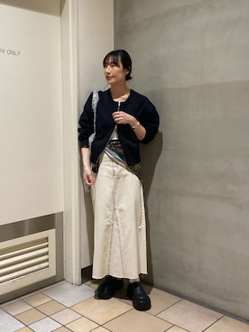 ささきともみさん（レディース・158cm）の秋コーディネート