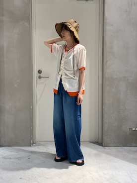 ささきともみさん(レディース・158cm)の夏コーディネート